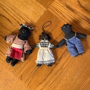 Collection of 3 Vintage Black Dolls